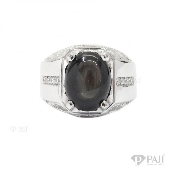 Nhẫn bạc nam sapphire có giá trị rất cao trên thị trường tùy vào chất lượng đá