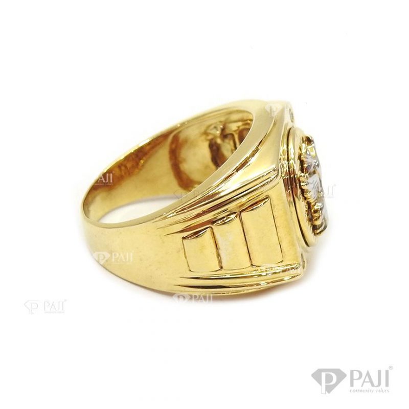 Nhẫn nam vàng tây phù hợp nhiều kiểu trang phục và phong cách thời trang đa dạng